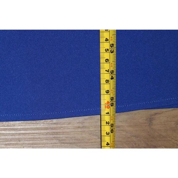 NWT Lulus Blue Maxi Gown Spaghetti Strap Formal Dress Women XS - Picture 7 of 7